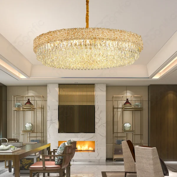 Magnific grand size of this chandelier