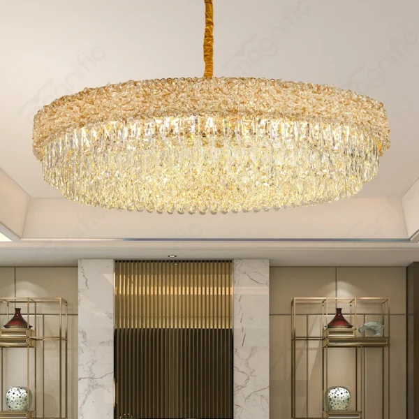 Magnific grand size of this chandelier