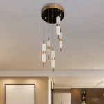 Magnific Round hanging chandelier