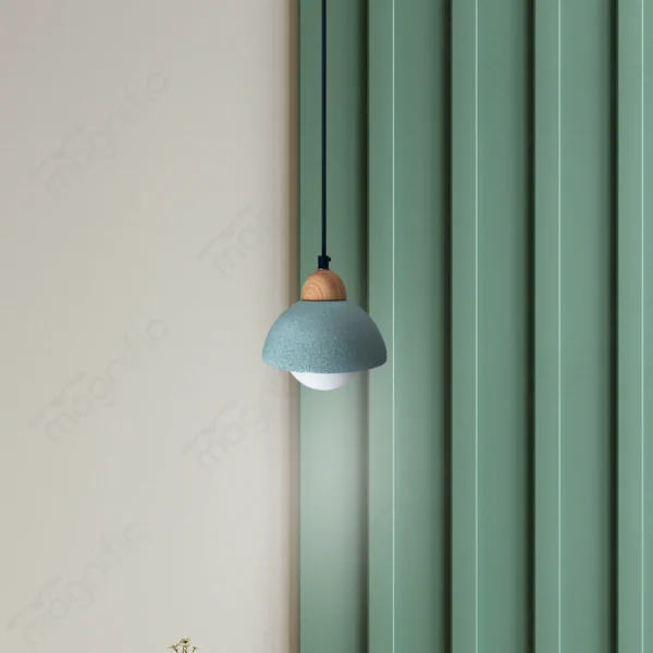Magnific Modern Seafoam Green Hanging Light