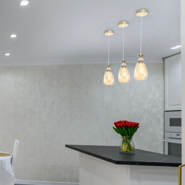 Magnific Petite Gold Pendant Light