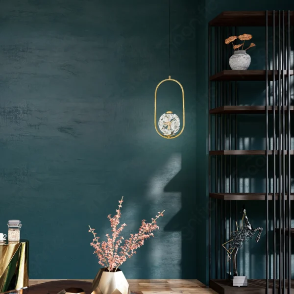 Magnific French Gold Crystal Pendant Light