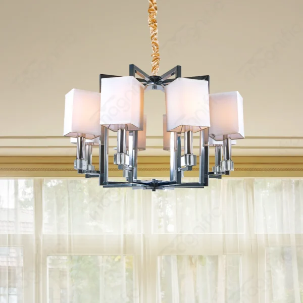 Magnific classic Chrome Chandelier