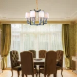 Magnific classic Chrome Chandelier