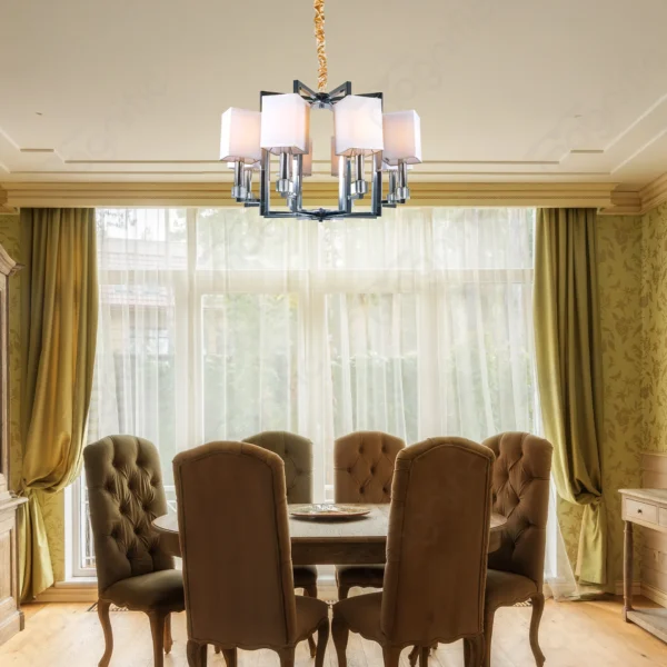Magnific classic Chrome Chandelier