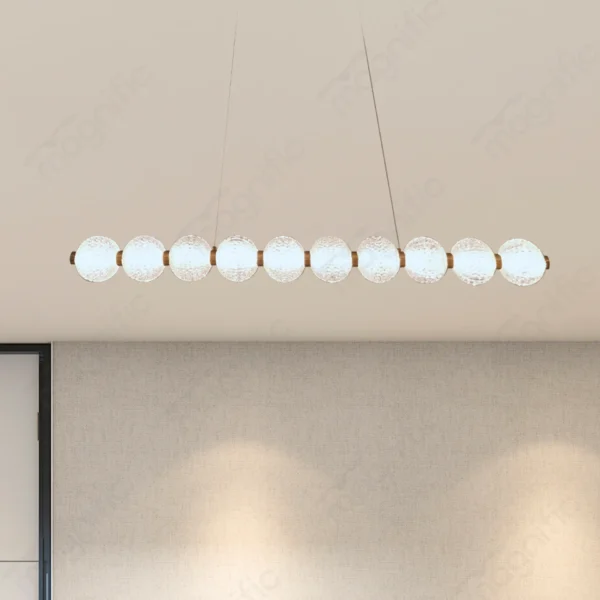 Magnific vertical hanging light