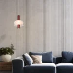 Magnific Sleek Black & Rose Gold Pendant Light