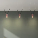 Magnific Bold Black and Rose Gold Hanging Light