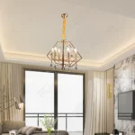 Magnific French gold chandelier