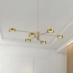 Magnific brass hanging light