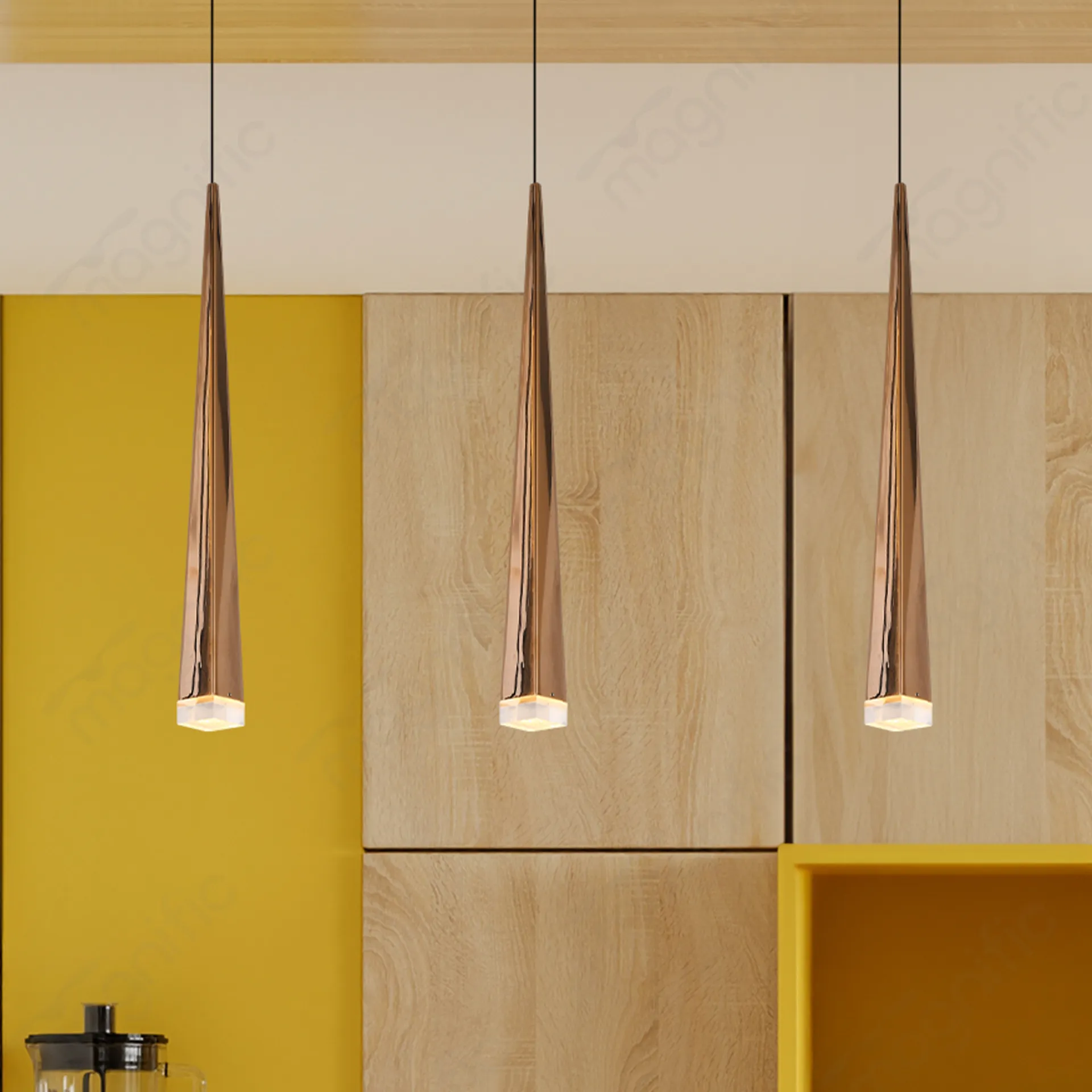 Magnific Rose Gold Mini LED Light