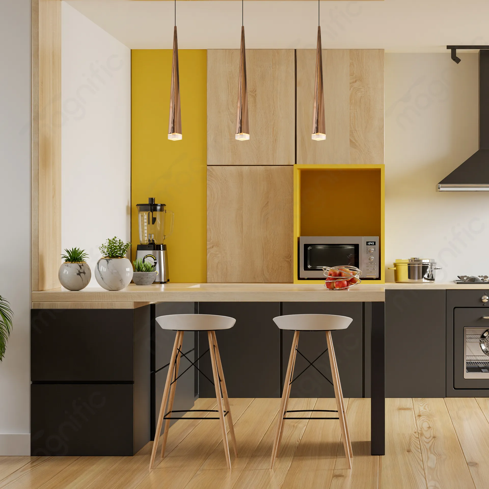 Magnific Rose Gold Mini LED Light