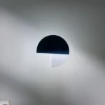 Magnific modern LED wall light in black & grey