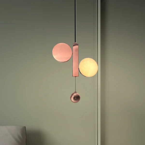 Magnific Rose gold pendant light