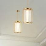 Magnific French Gold Pendant Light