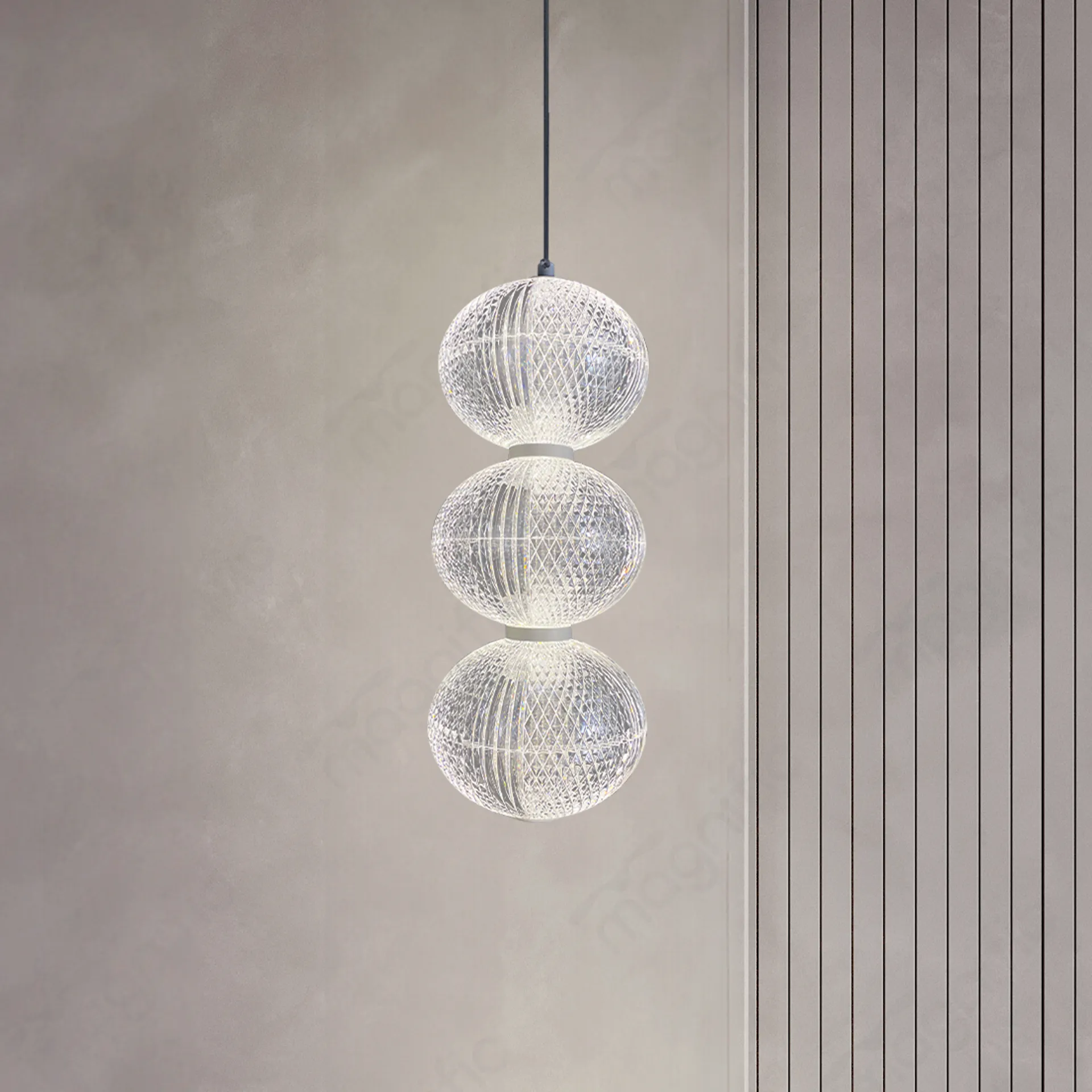 Magnific Modern Glass Pendant Light