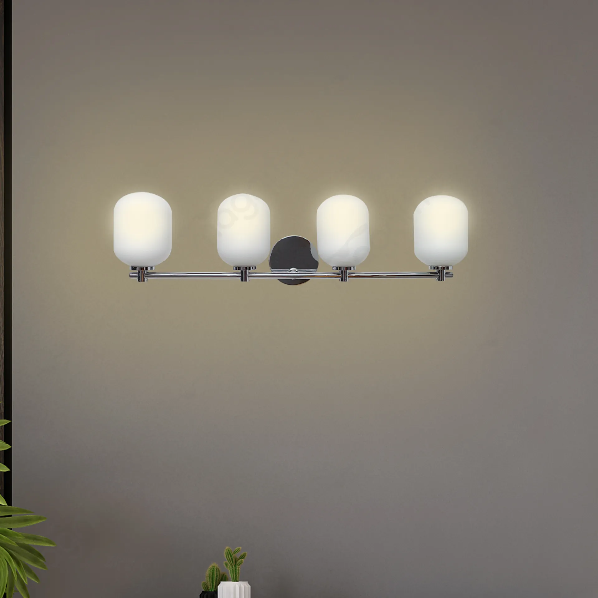 Magnific Polished Chrome Wall Light