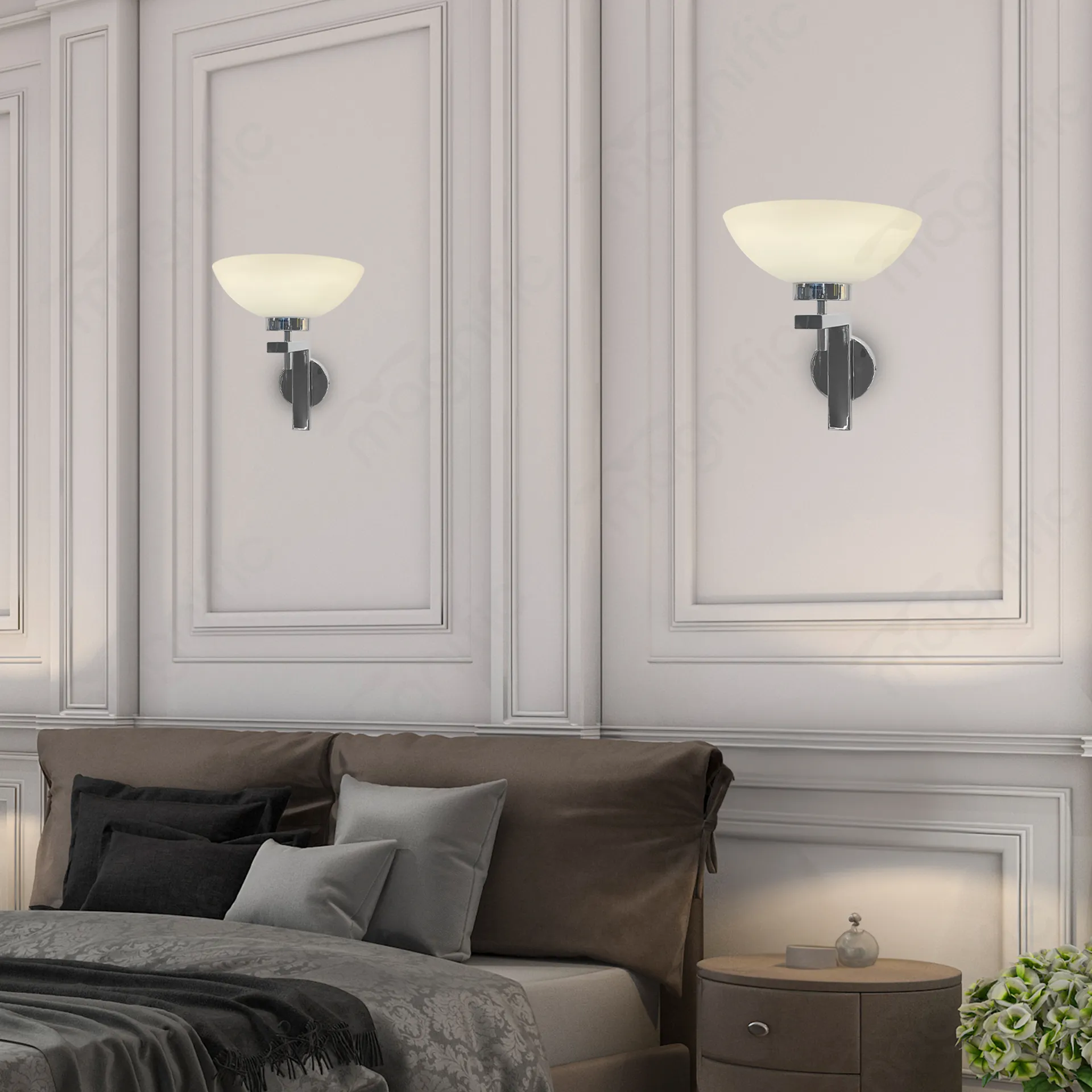 Magnific Chrome Wall light