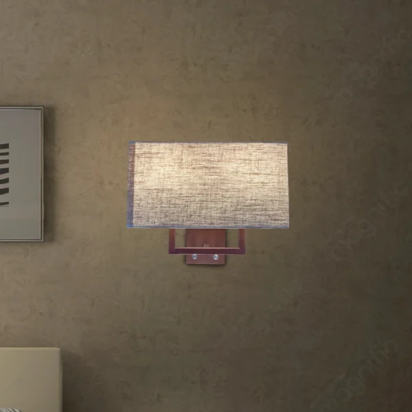 Magnific stylish fabric wall light
