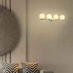 Magnific stylish Chrome Wall Lamp
