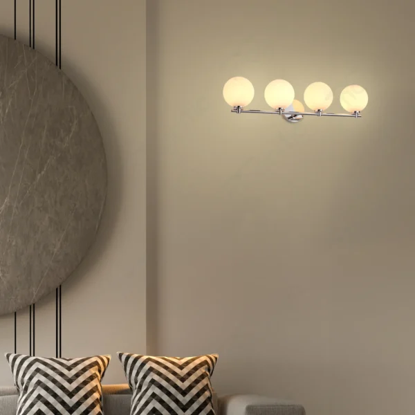 Magnific stylish Chrome Wall Lamp