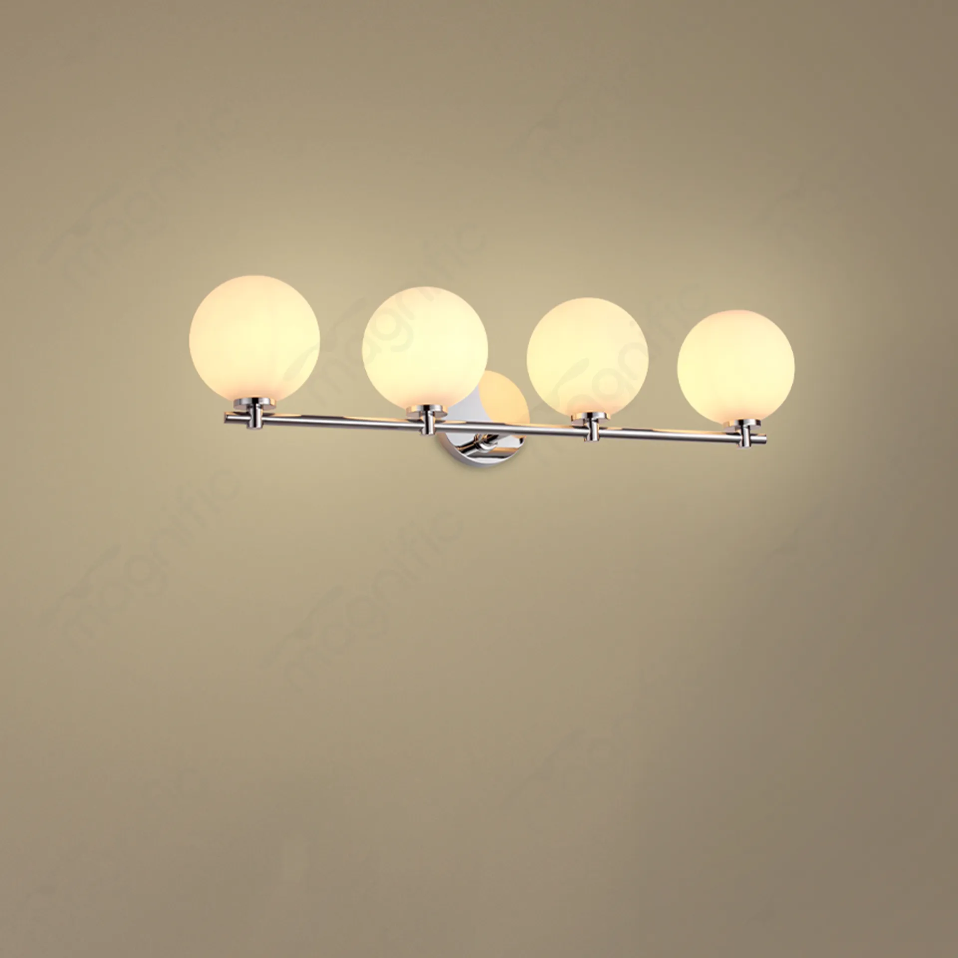 Magnific stylish Chrome Wall Lamp
