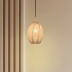 Magnific Warm Wooden Pendant Light