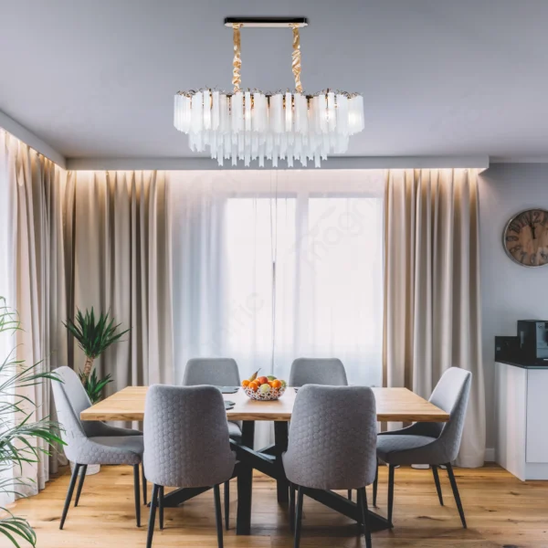 Magnific French Gold Hanging Light