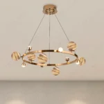 Magnific Rosegold Ring Chandelier
