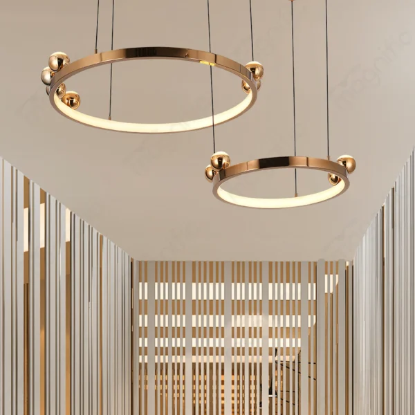 Magnific Modern Circular Frame light