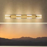 Magnific French Gold Mirror Wall Light