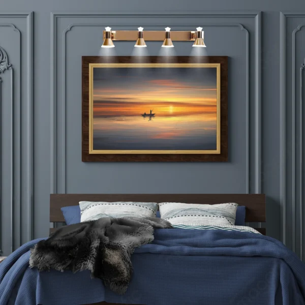 Magnific Modern French Gold Wall Light