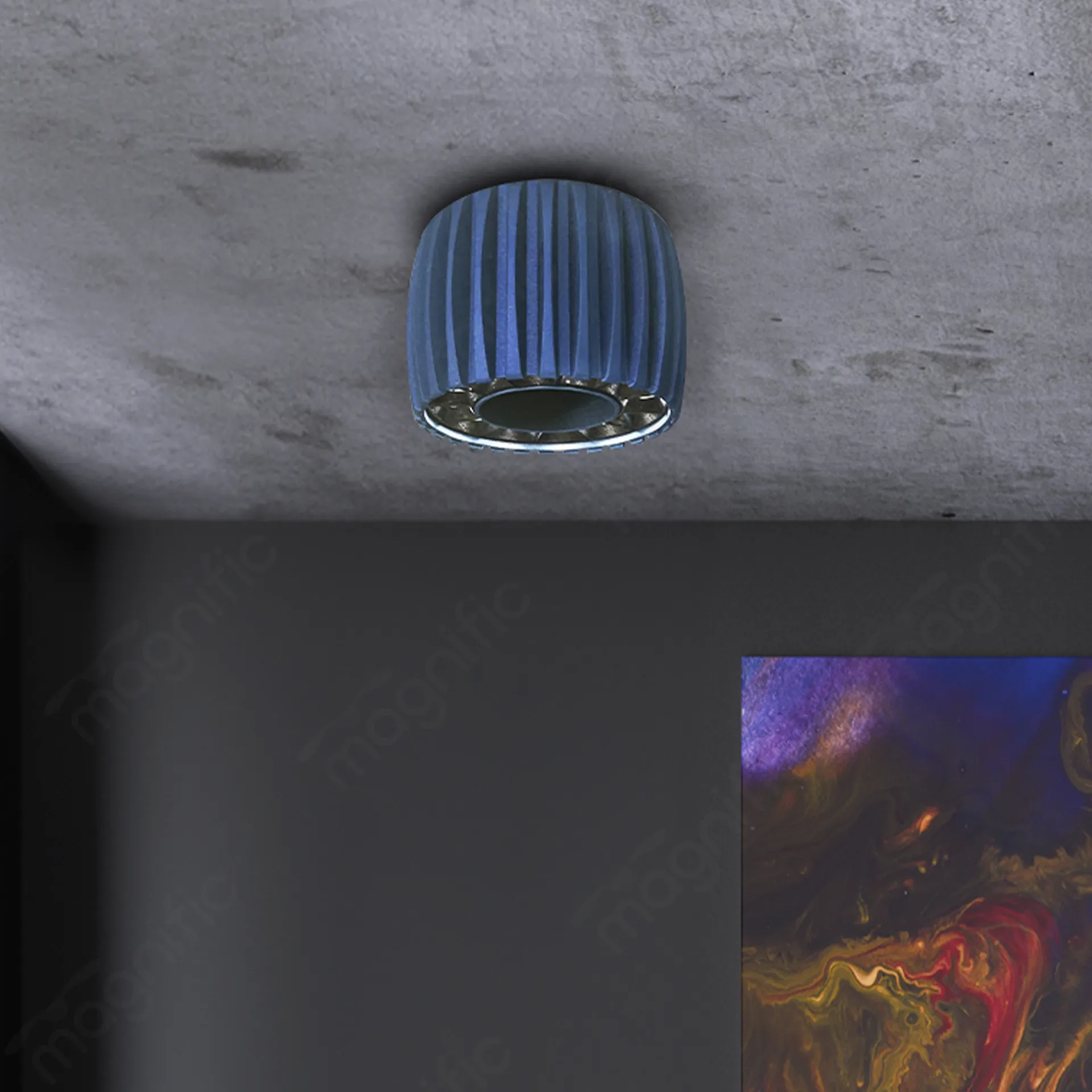 Magnific Cylindrical Ceiling Light