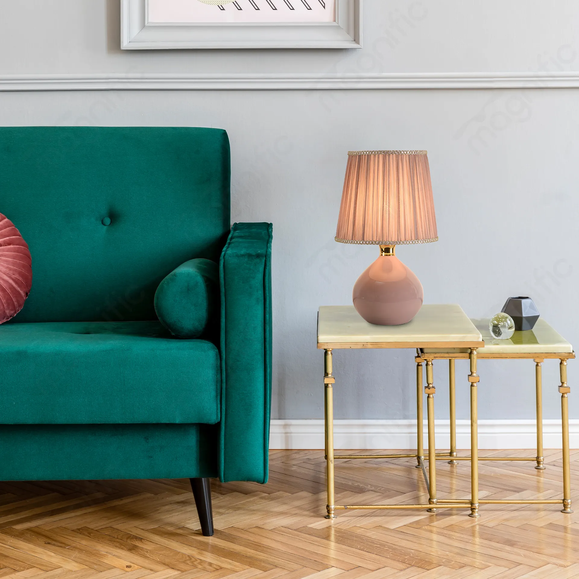 Magnific Simple Ceramic Table Lamp