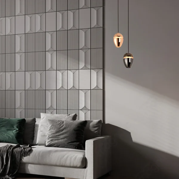 Magnific Gun Metal and Gold Finish