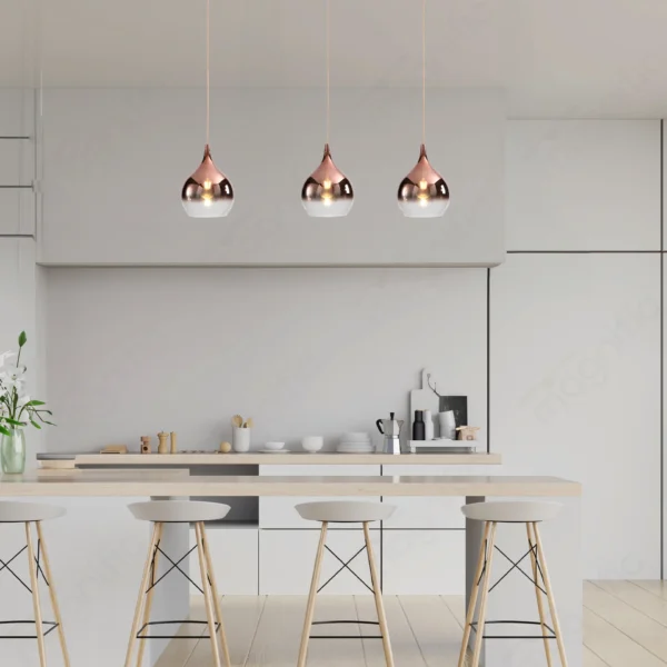 Magnific Glass Minimalist Pendant Light