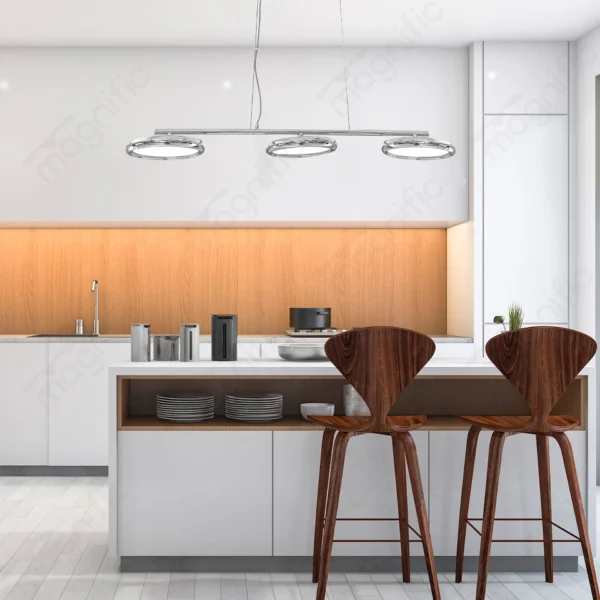 Magnific Modern Chrome Chandelier