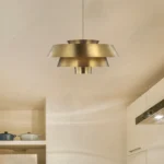 Magnific Brass Long-Lasting Pendant Light