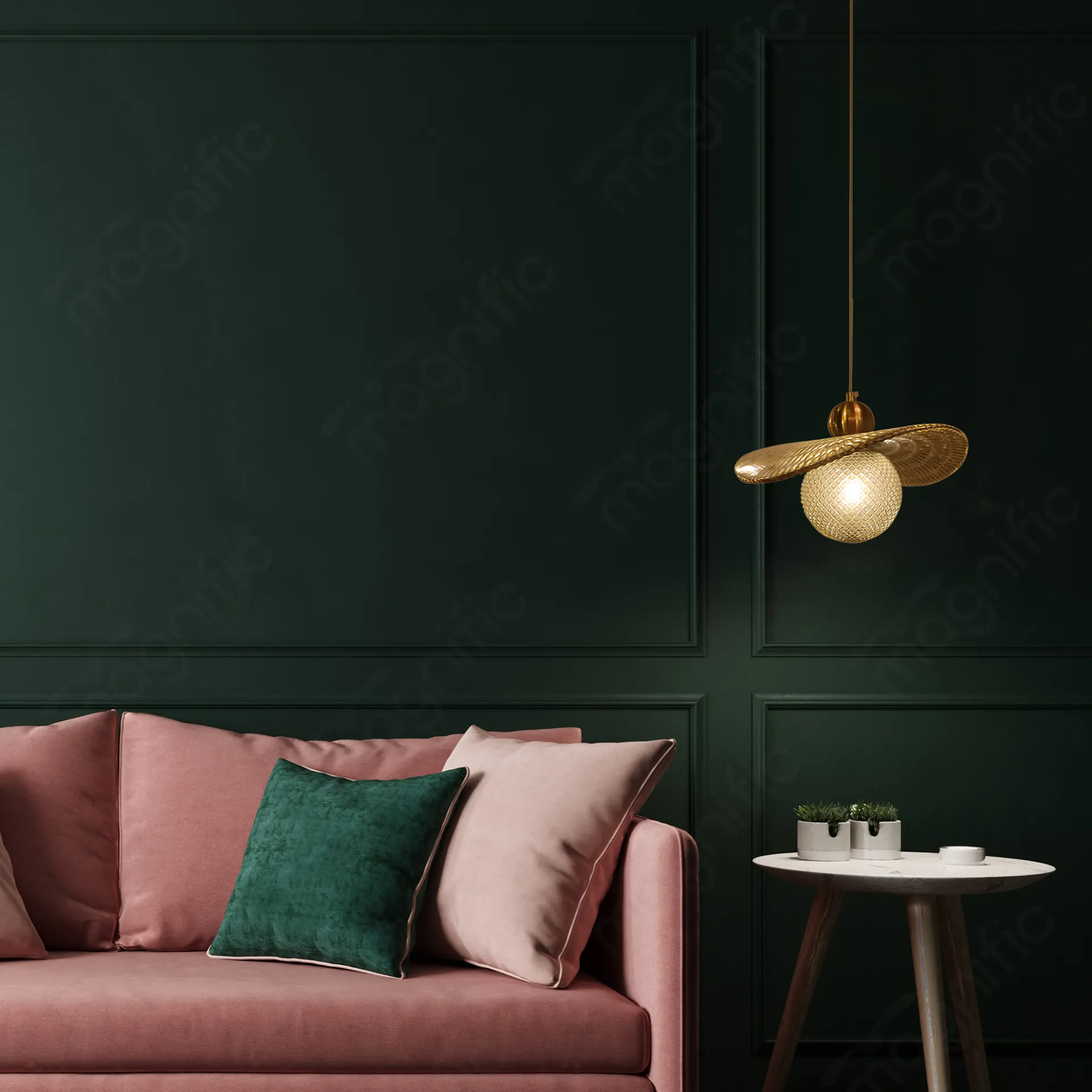 Magnific Stylish Glass Pendant Light