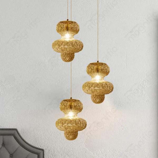 Magnific Elegant Glass Pendant Light