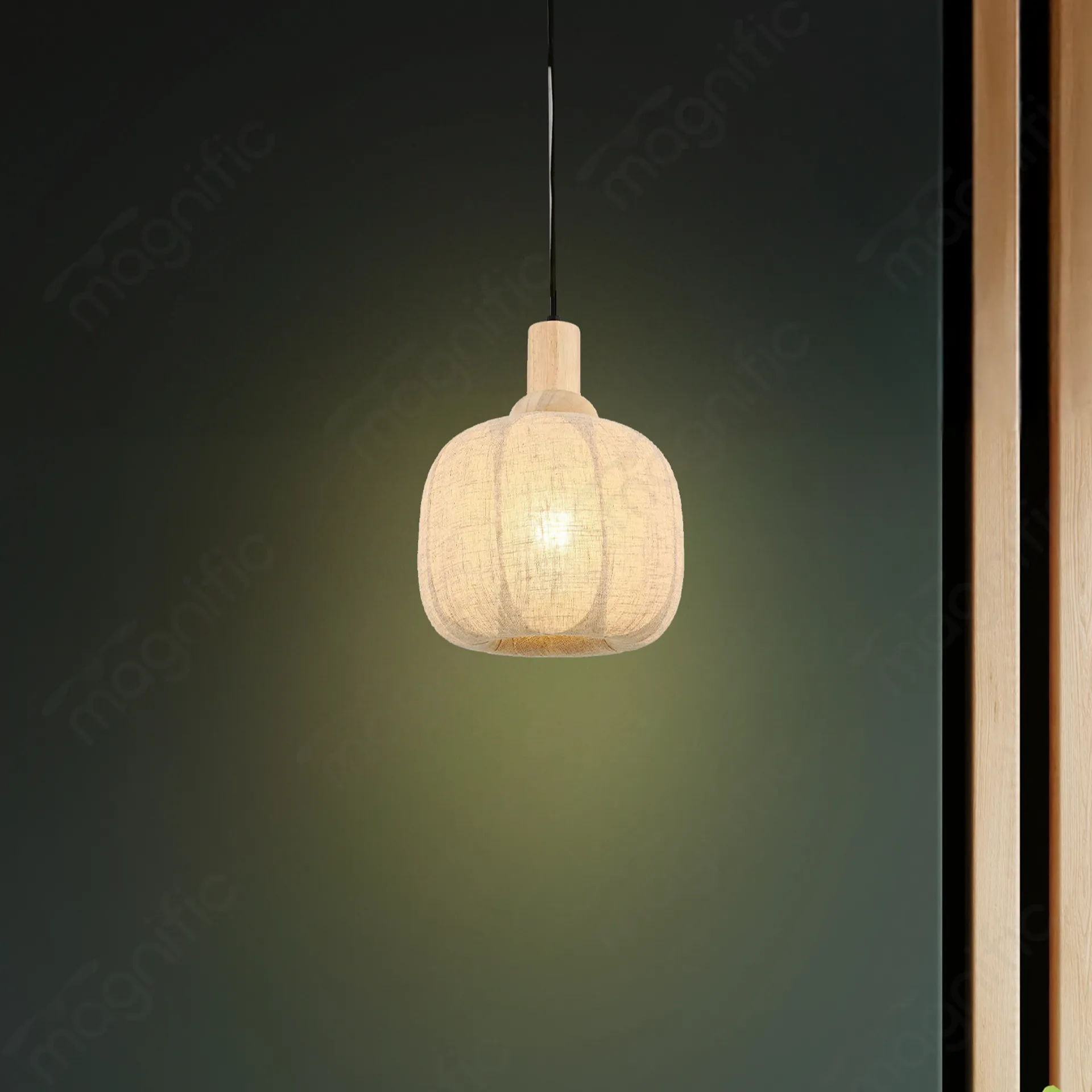 Magnific Stylish Jute Pendant Lamp