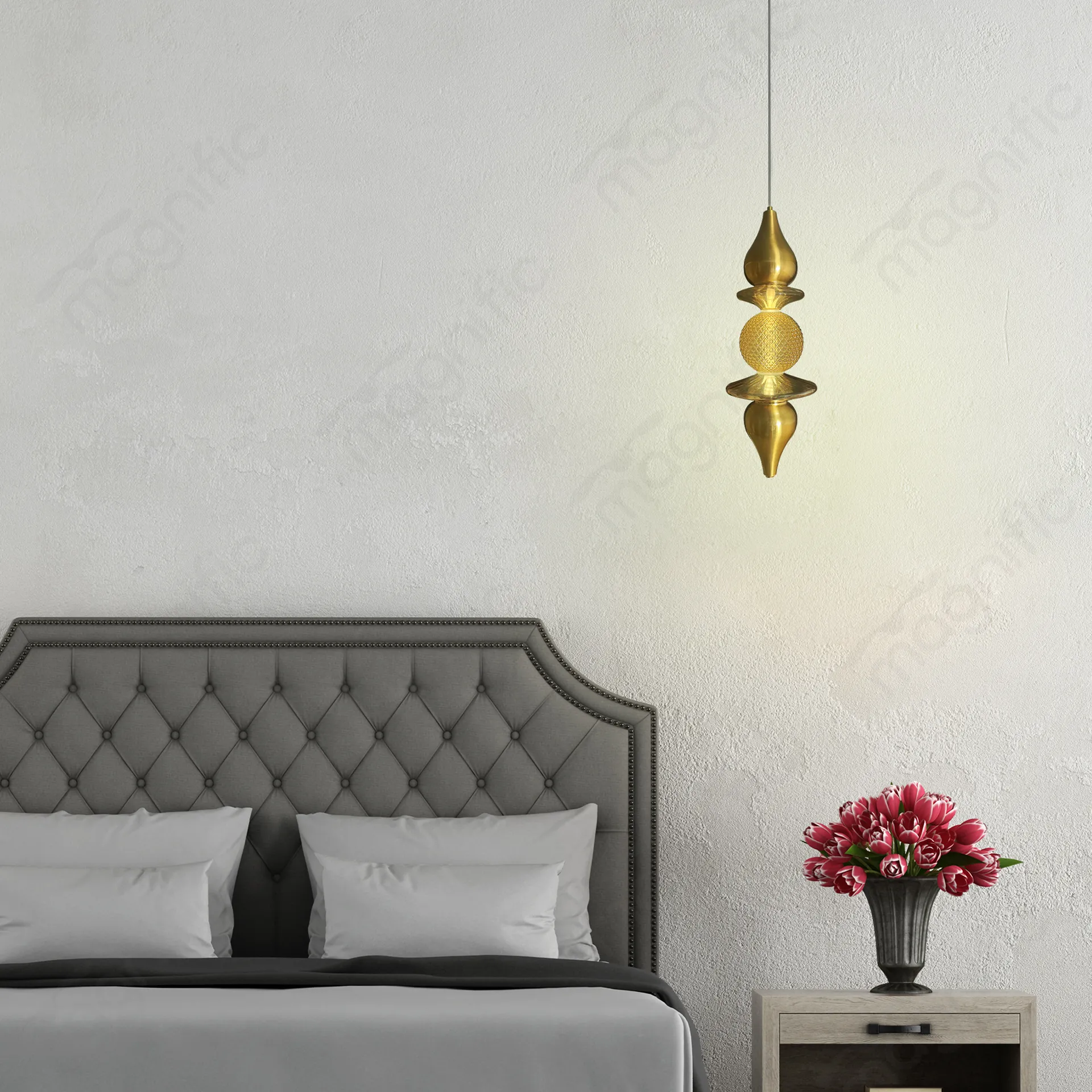 Magnific Glass Pendant Light