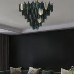 Modern Green & Gold Chandelier Collection