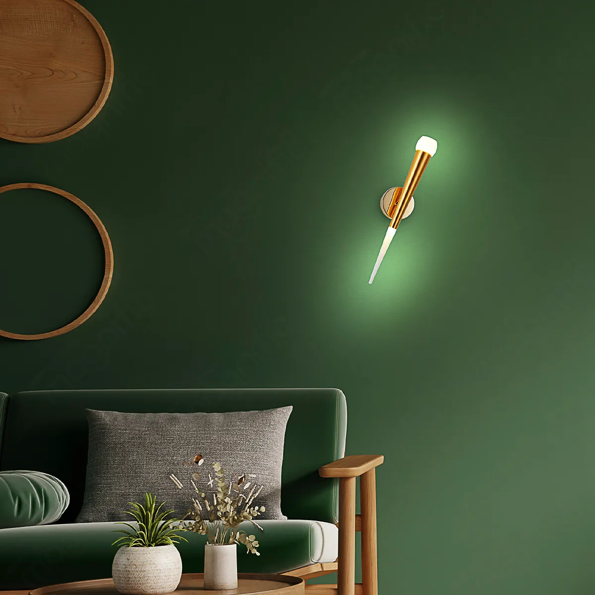 Contemporary Functional Gold Accent Wall Lighting | Magnific