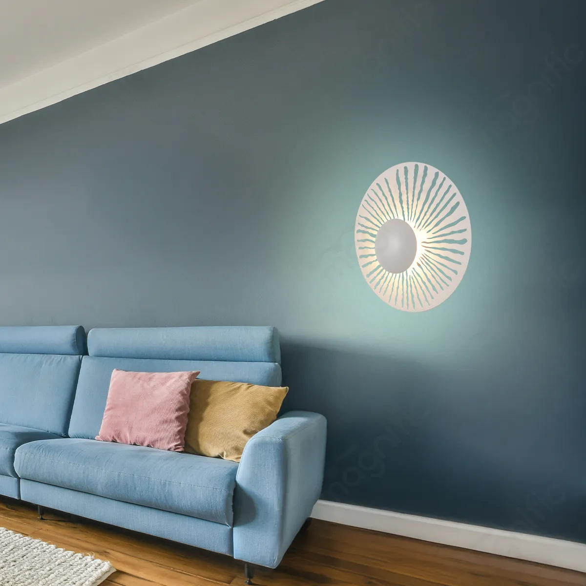 Magnific Radial Design LED Wall Sconce