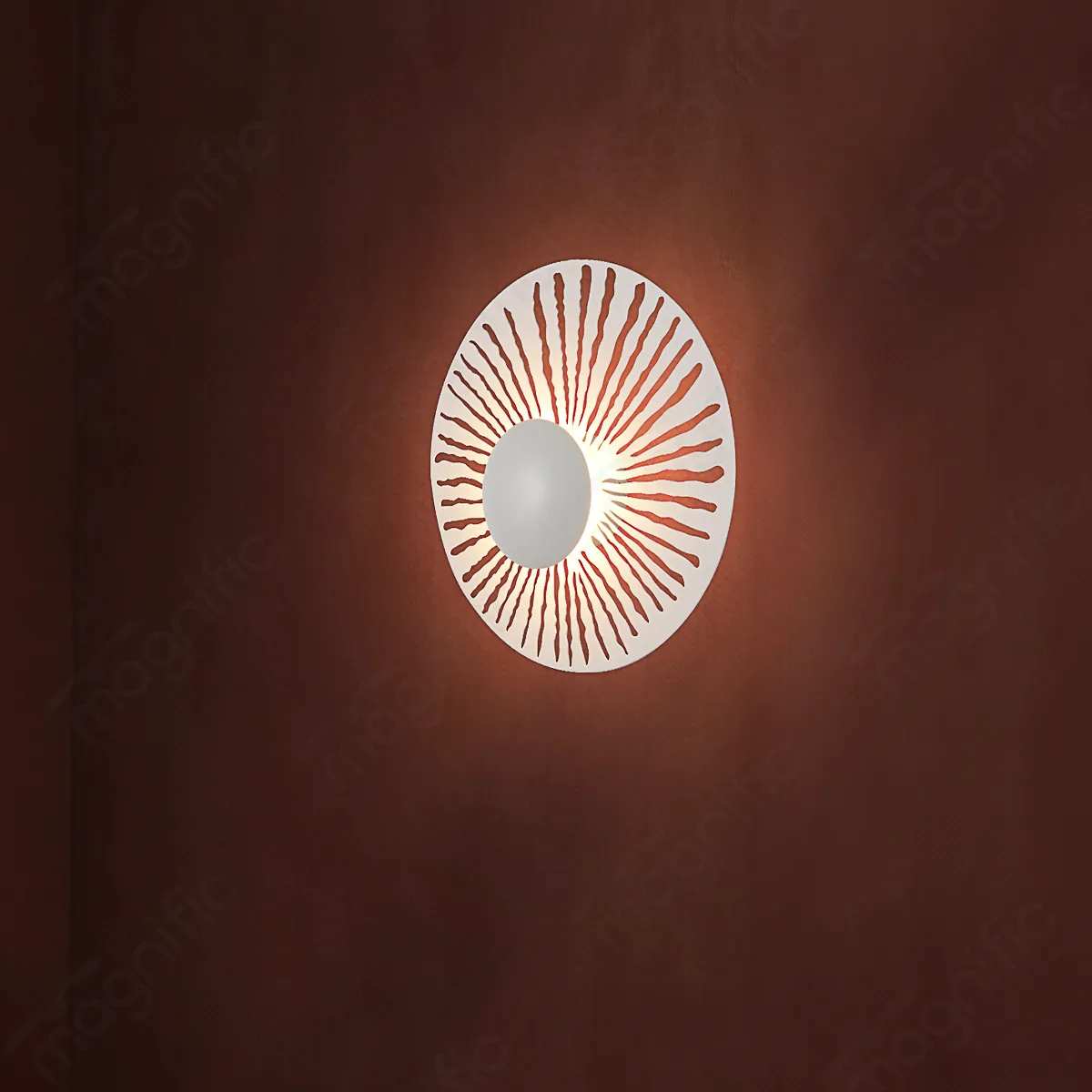 Magnific Radial Design LED Wall Sconce