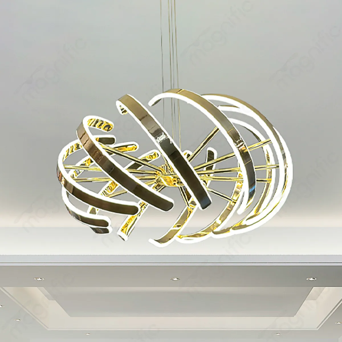 Magnific Premium French Gold Hanging Light