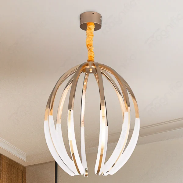Magnific Luxury French Gold LED Ceiling Light