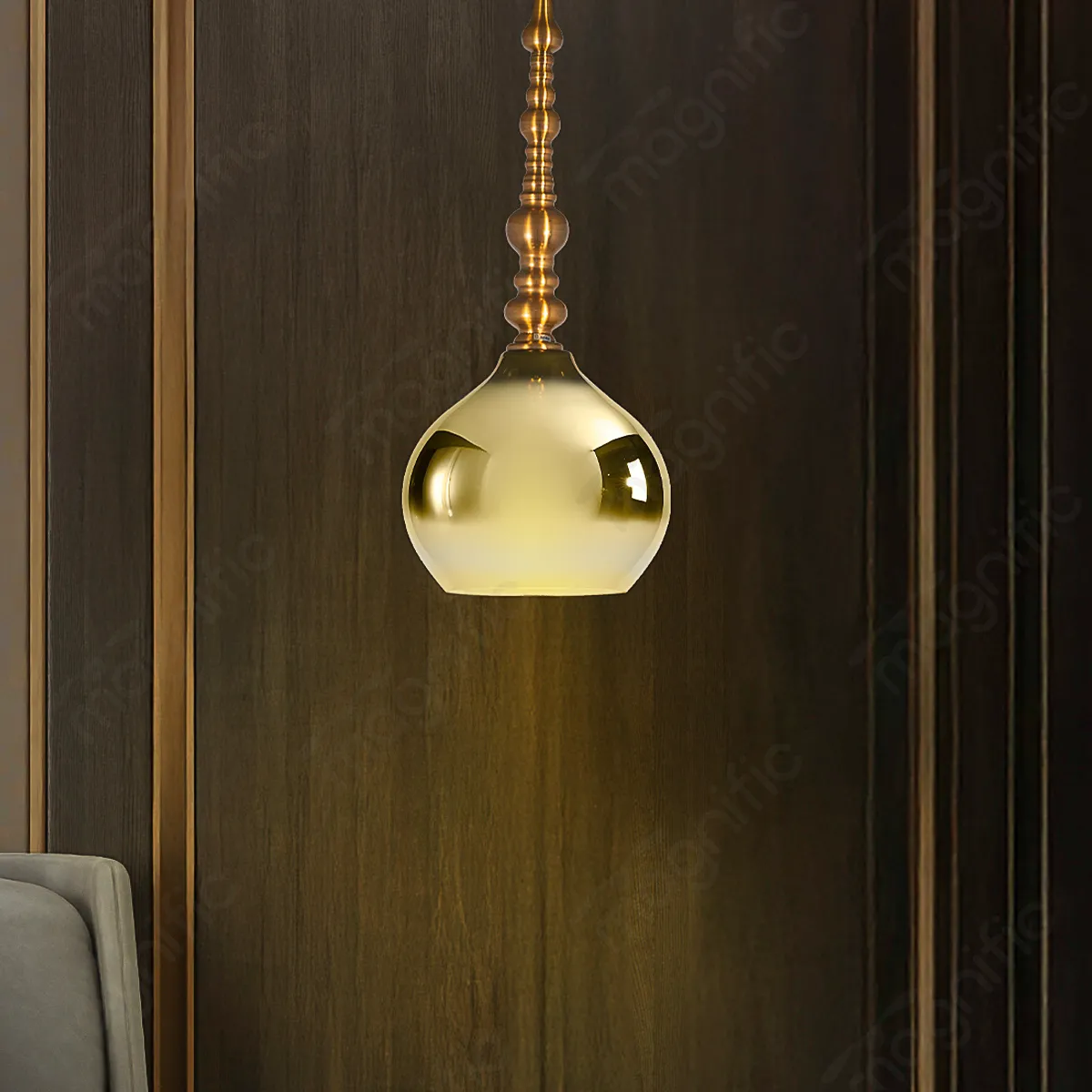 Magnific Designer Glass Hanging Light