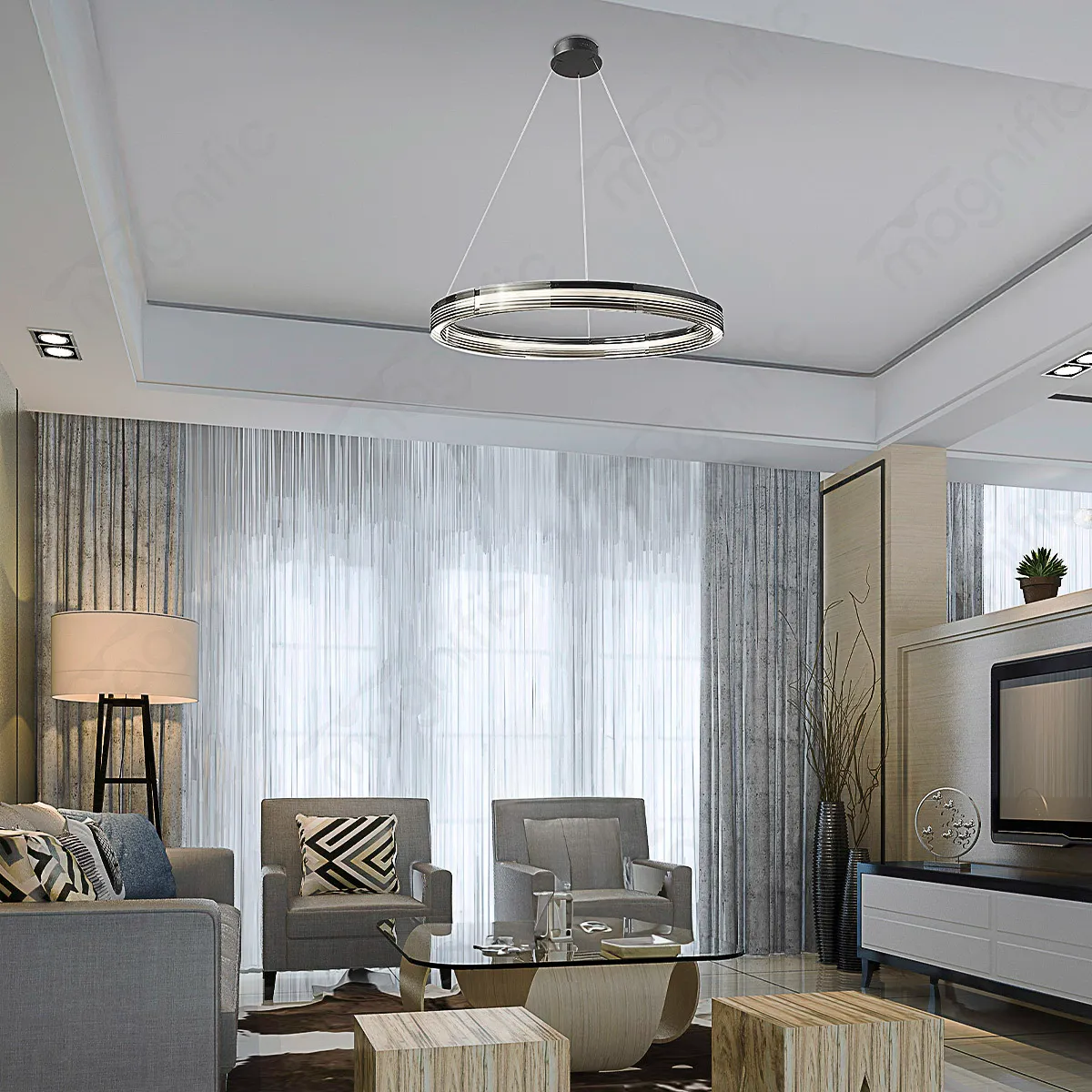 Magnific Circular LED Hanging light